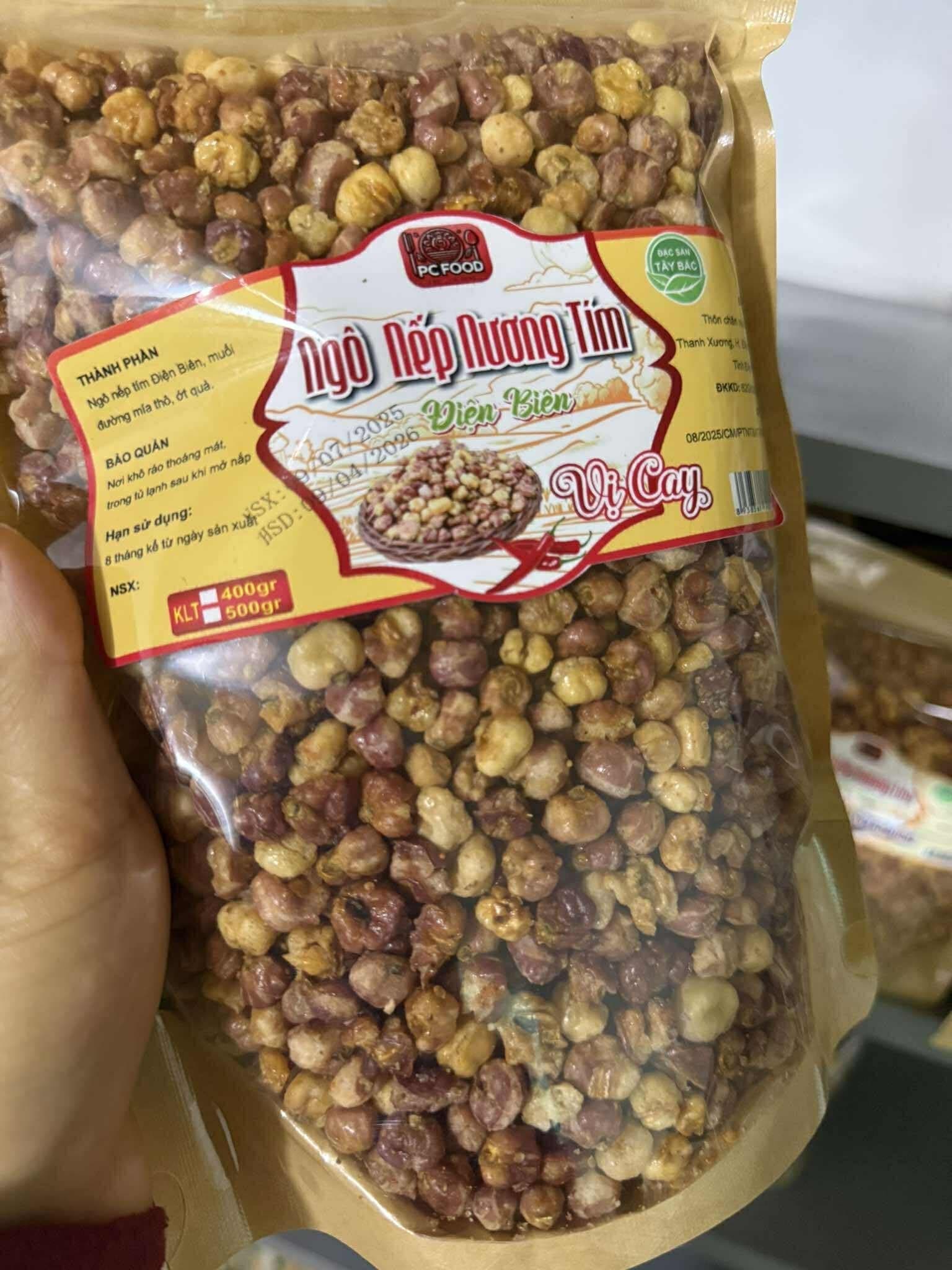 Ngô nếp nương tím thumbnail 3